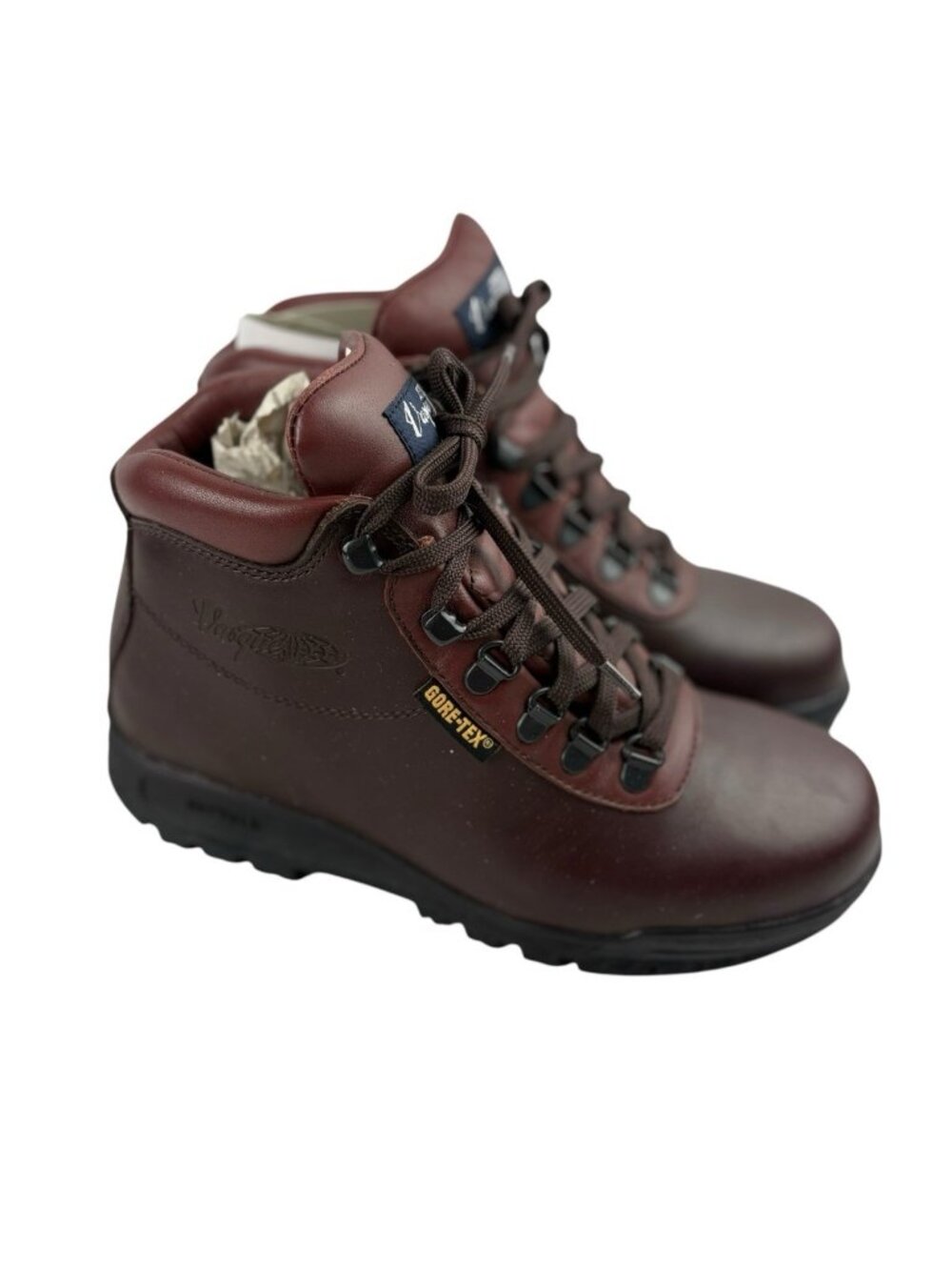 Vasque Men's Burgundy Leather Gore-Tex Trail Boots
